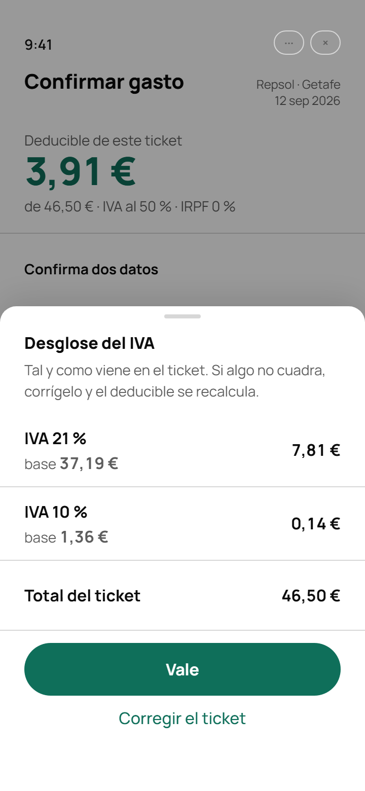 IVA по ставкам.